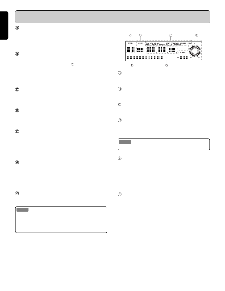Name and operation of each part | Denon PMD340 User Manual | Page 10 / 27