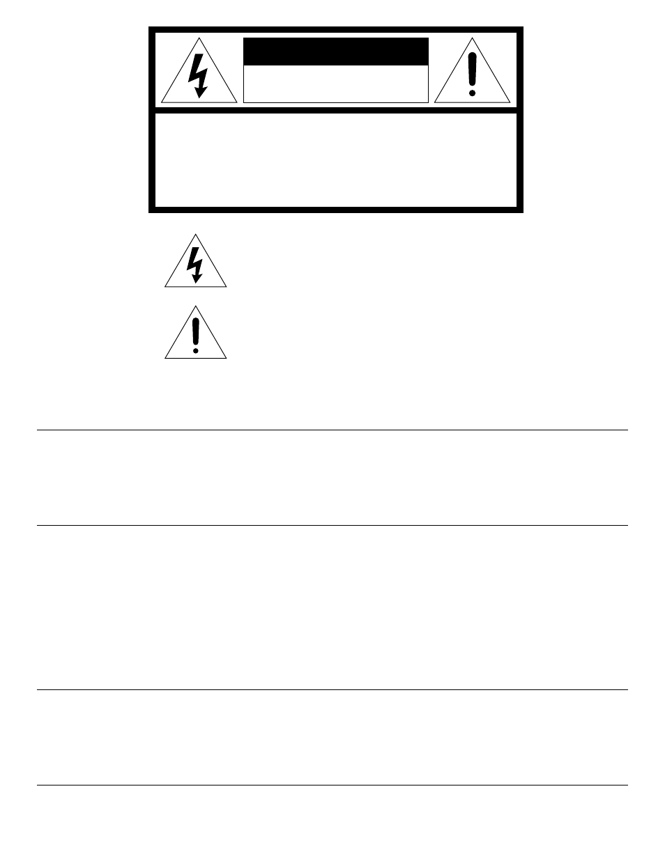 Caution, Warning, Laser safety | Denon PMD340 User Manual | Page 2 / 27