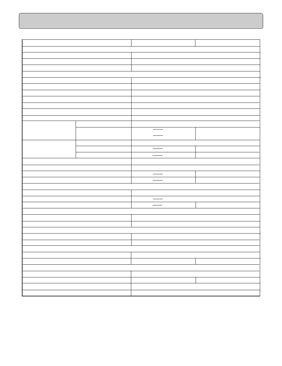 Specifications | Denon PMD340 User Manual | Page 24 / 27