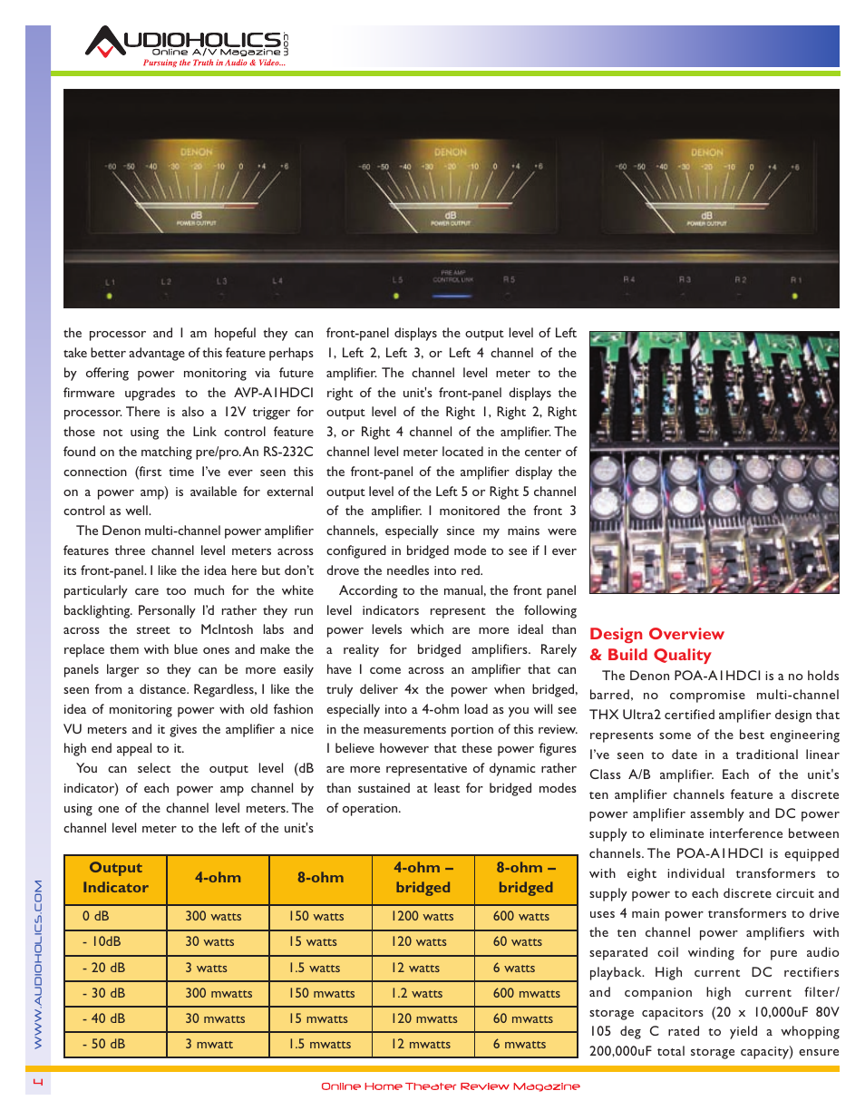 Denon POA-A1HDCI User Manual | Page 4 / 10