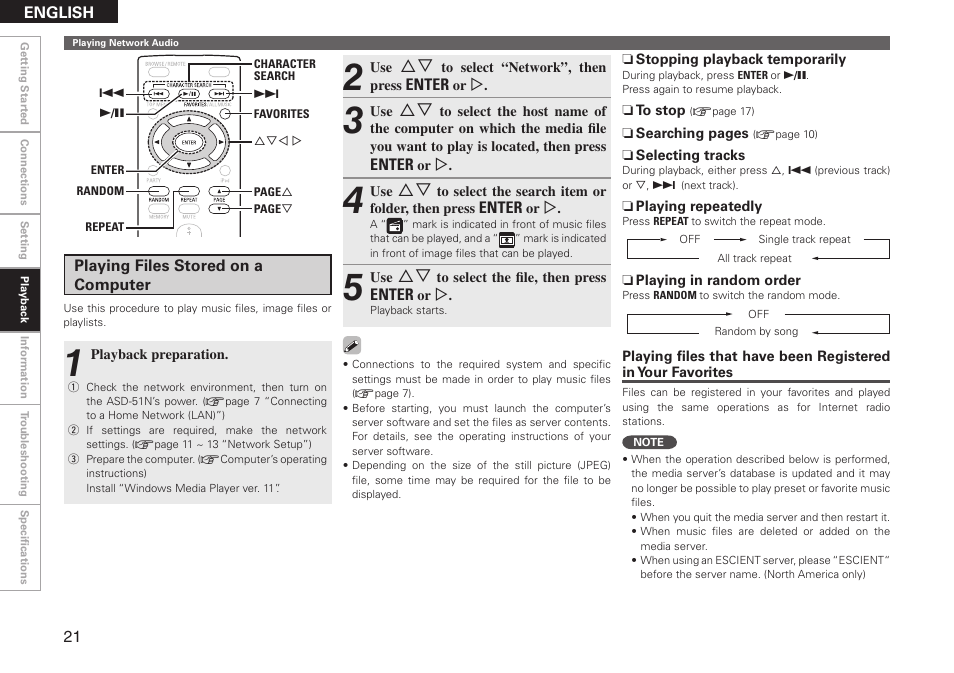 Denon ASD-51N User Manual | Page 28 / 42