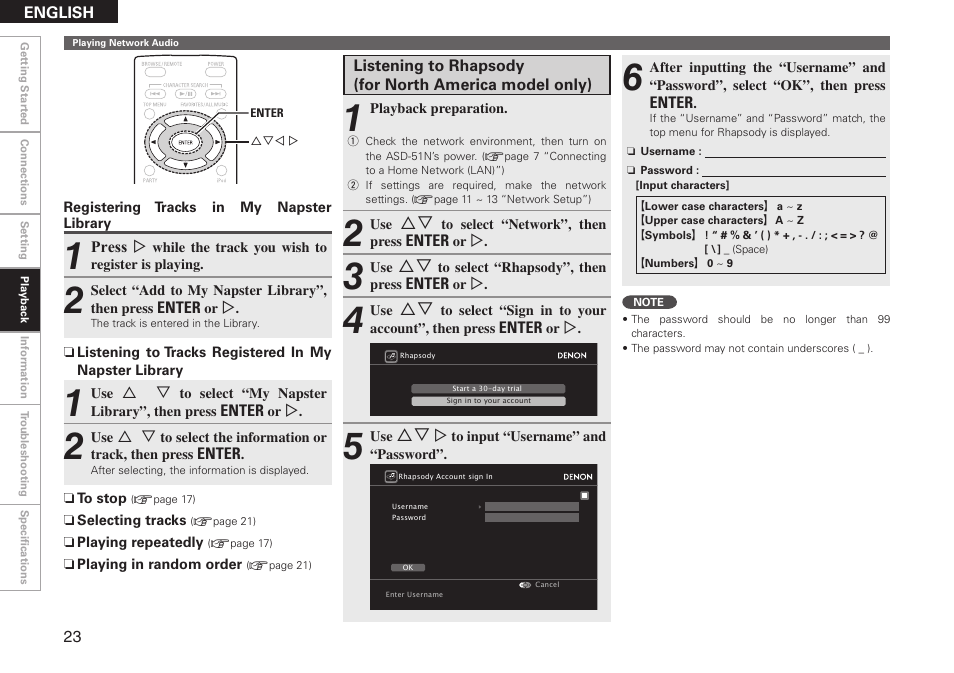 Denon ASD-51N User Manual | Page 30 / 42