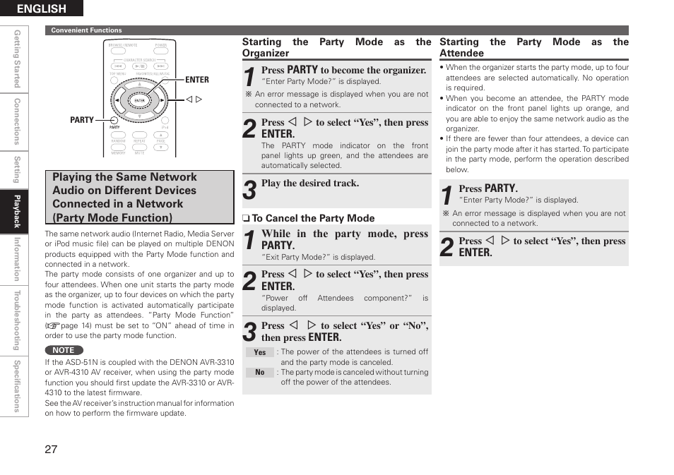 Denon ASD-51N User Manual | Page 34 / 42