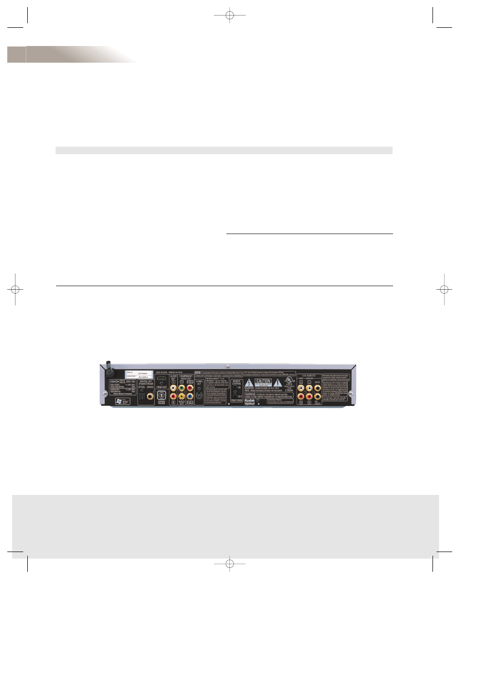 Dvd-756 | Denon TENTATIVE DVD-756 User Manual | Page 2 / 2