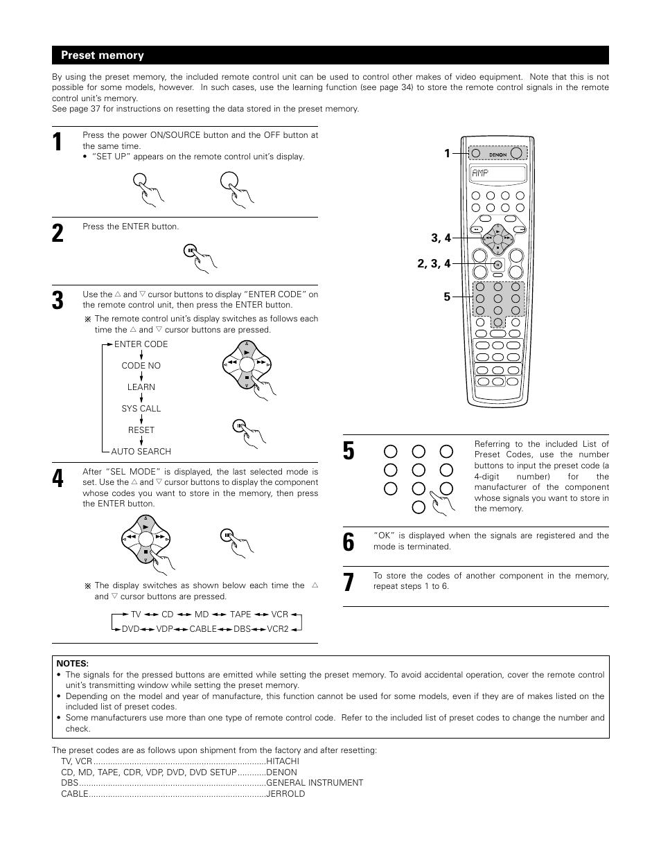 Tv cd md tape vcr dvd vdp cable dbs vcr2 | Denon AVR-3802 User Manual | Page 31 / 74