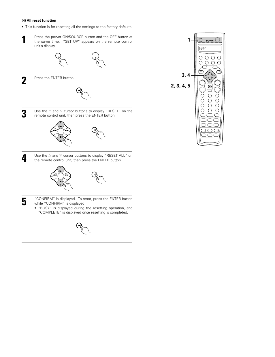 Denon AVR-3802 User Manual | Page 39 / 74