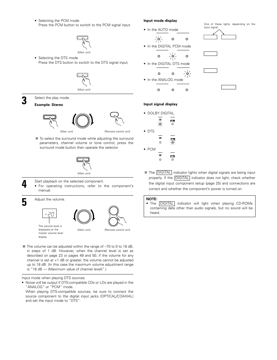 Denon AVR-3802 User Manual | Page 43 / 74