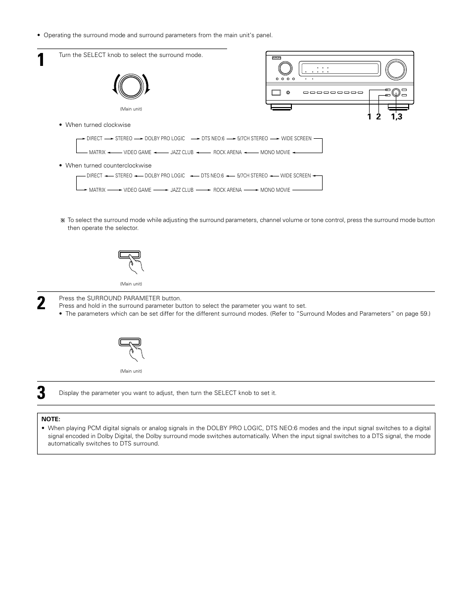 Denon AVR-3802 User Manual | Page 56 / 74