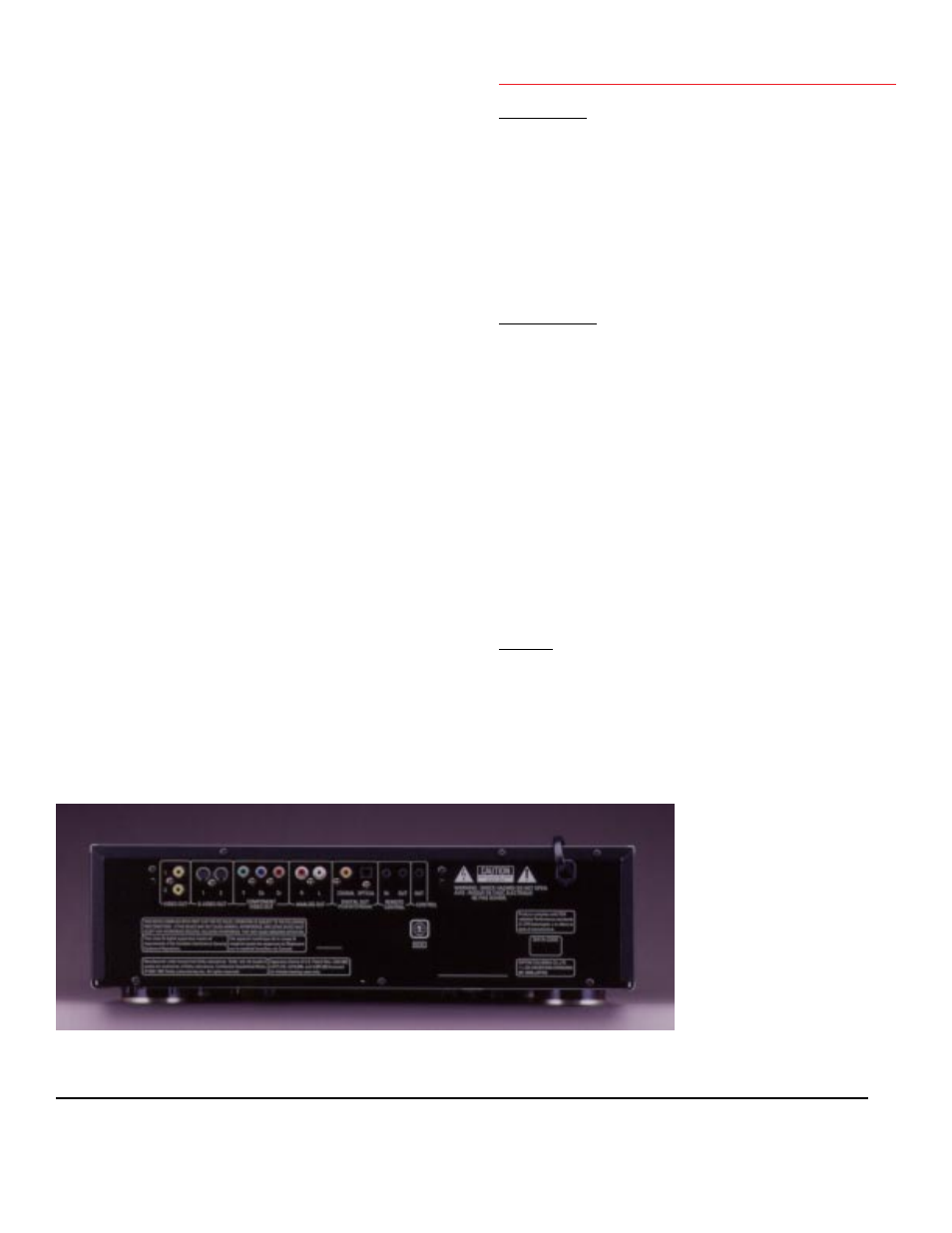 Denon DVM-3700 User Manual | Page 2 / 2