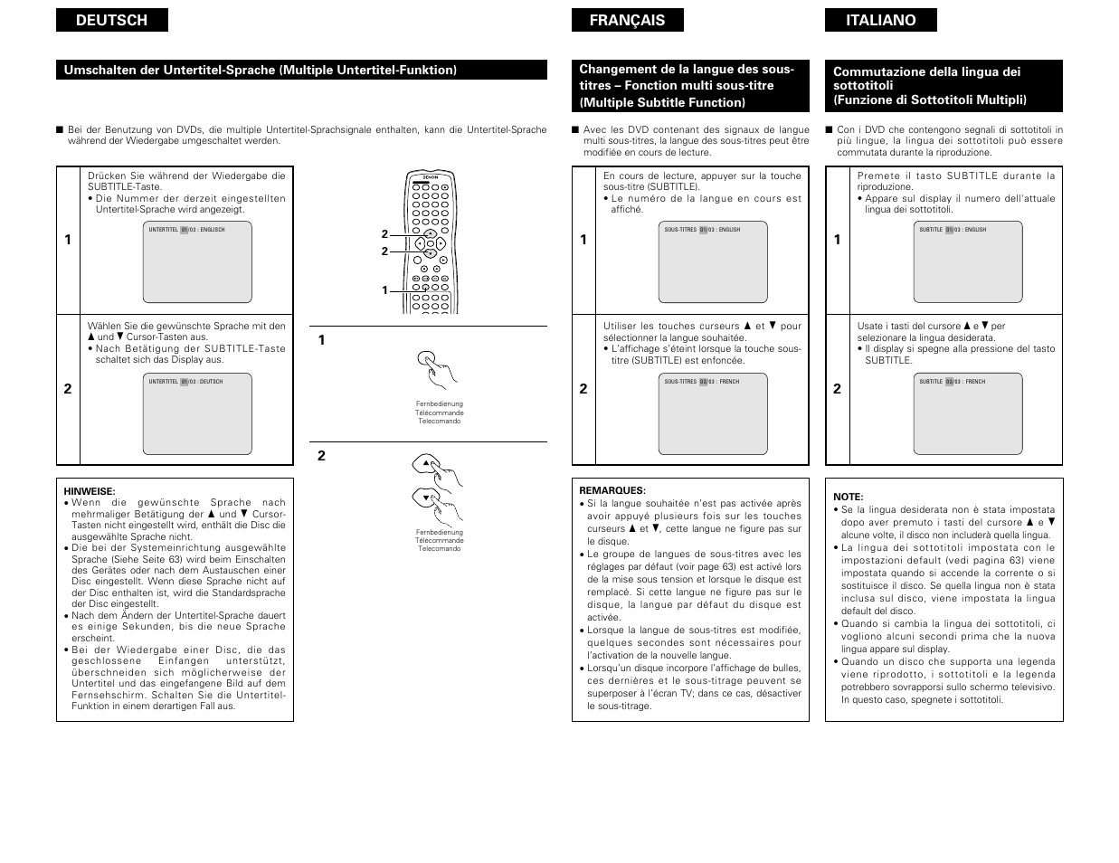 Denon DVD-3800 User Manual | Page 100 / 109