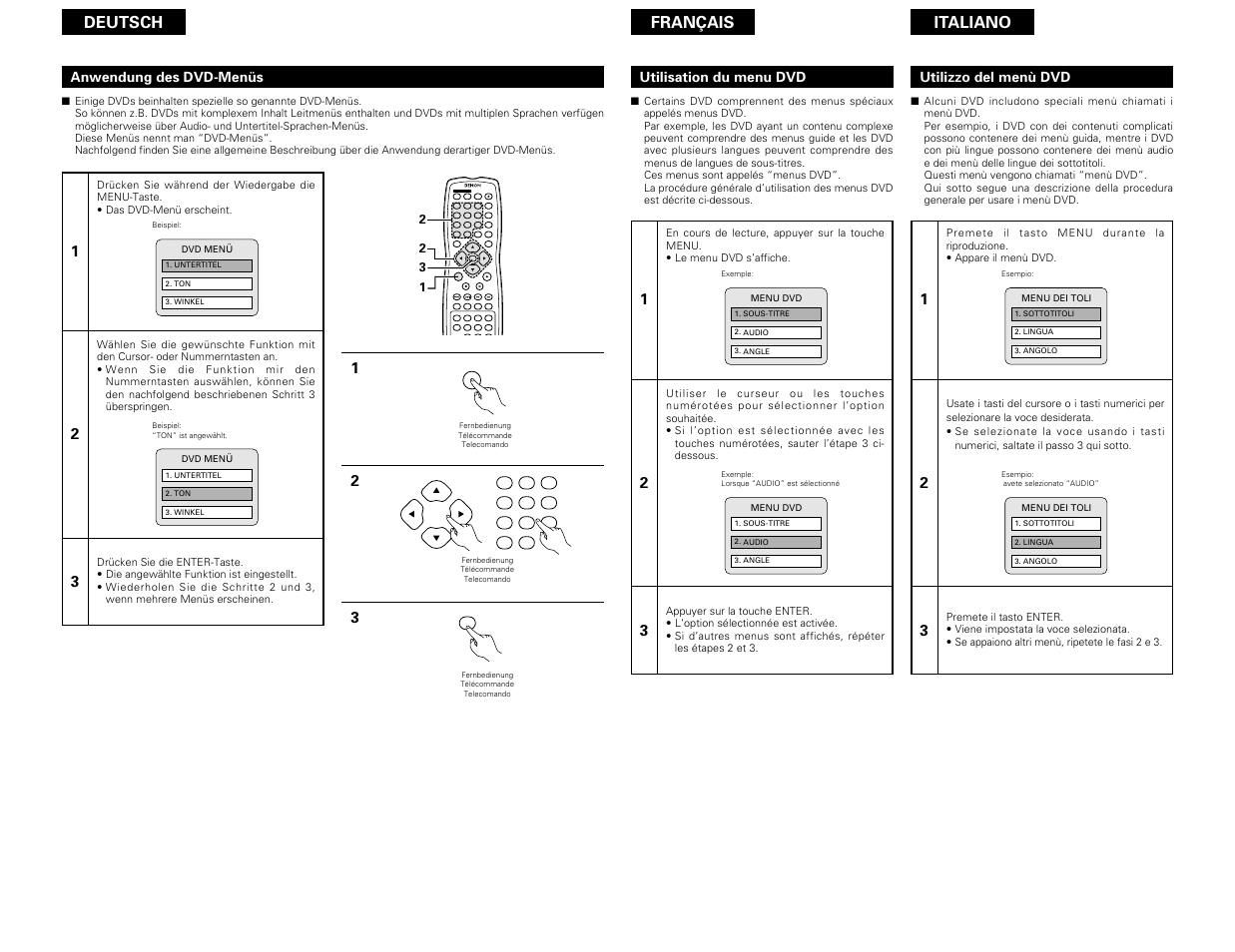 Denon DVD-3800 User Manual | Page 103 / 109