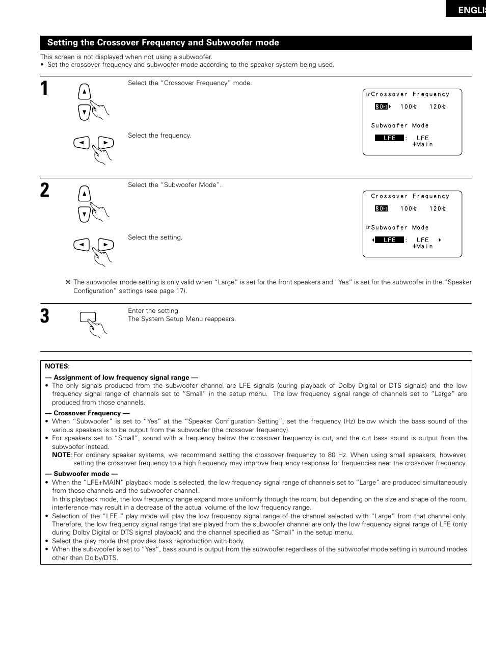 Denon AVR-2802/982 User Manual | Page 19 / 73