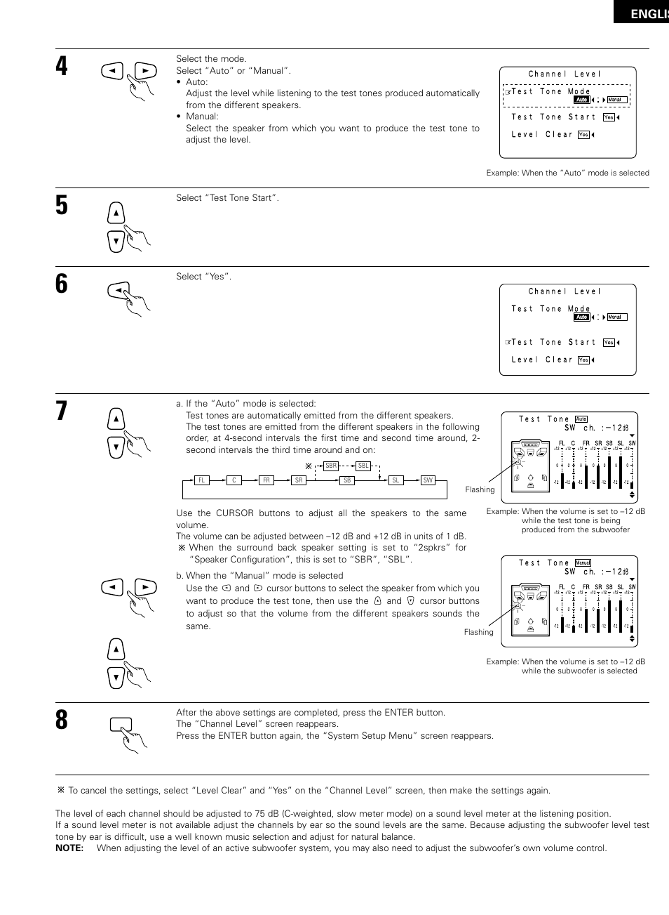 Denon AVR-2802/982 User Manual | Page 23 / 73