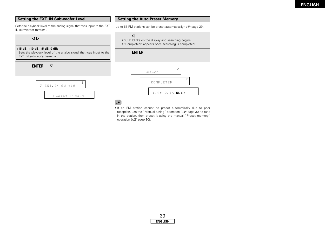 Denon AVR-1507 User Manual | Page 43 / 64