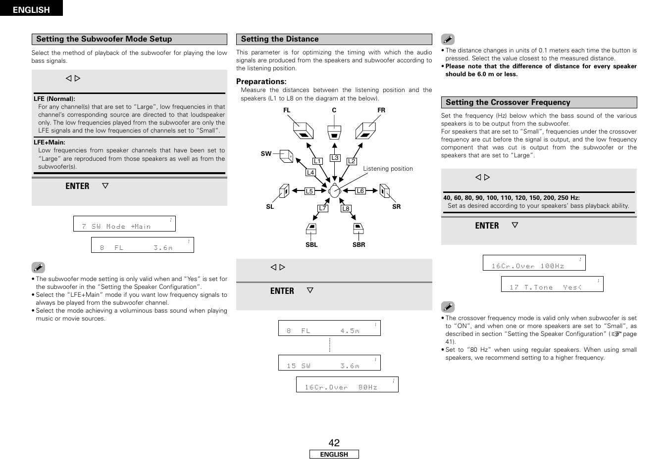 Denon AVR-1507 User Manual | Page 46 / 64