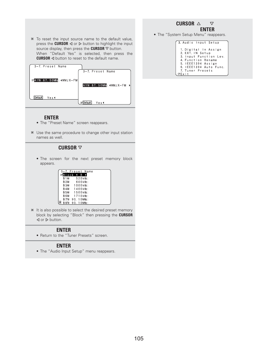 Denon AVR-4806CI User Manual | Page 105 / 202