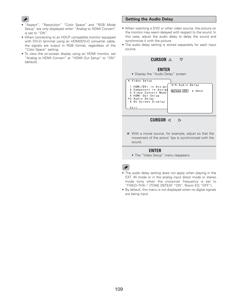 Denon AVR-4806CI User Manual | Page 109 / 202