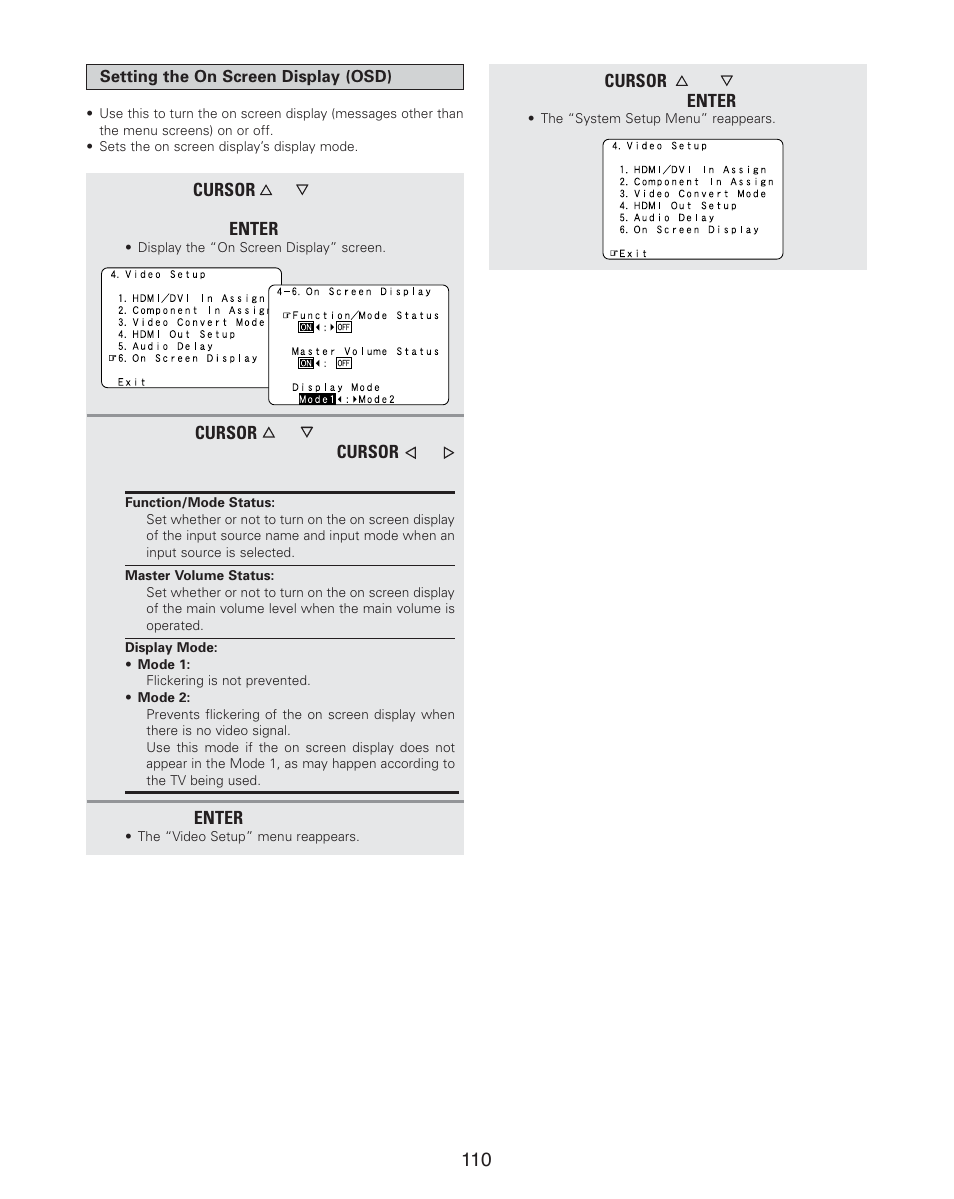 Denon AVR-4806CI User Manual | Page 110 / 202