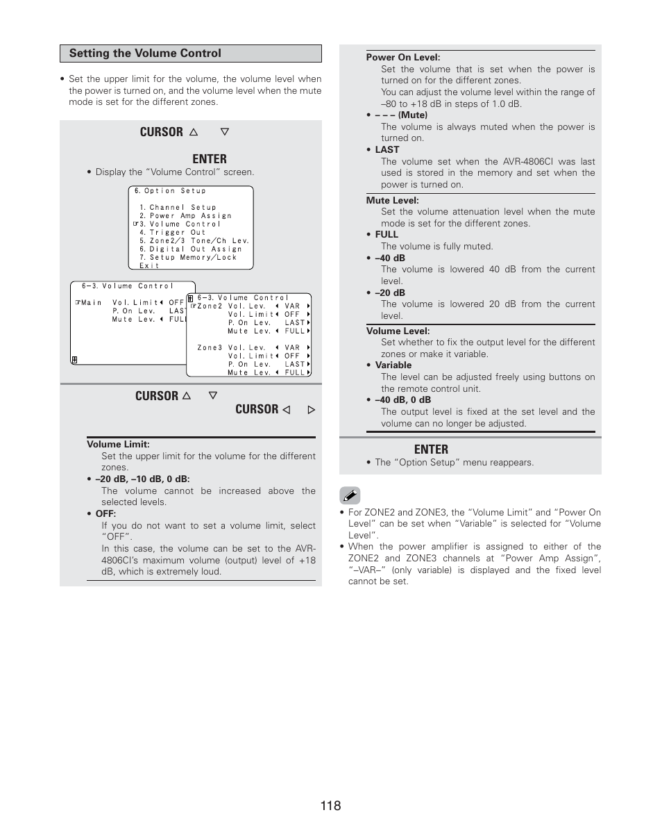 Denon AVR-4806CI User Manual | Page 118 / 202