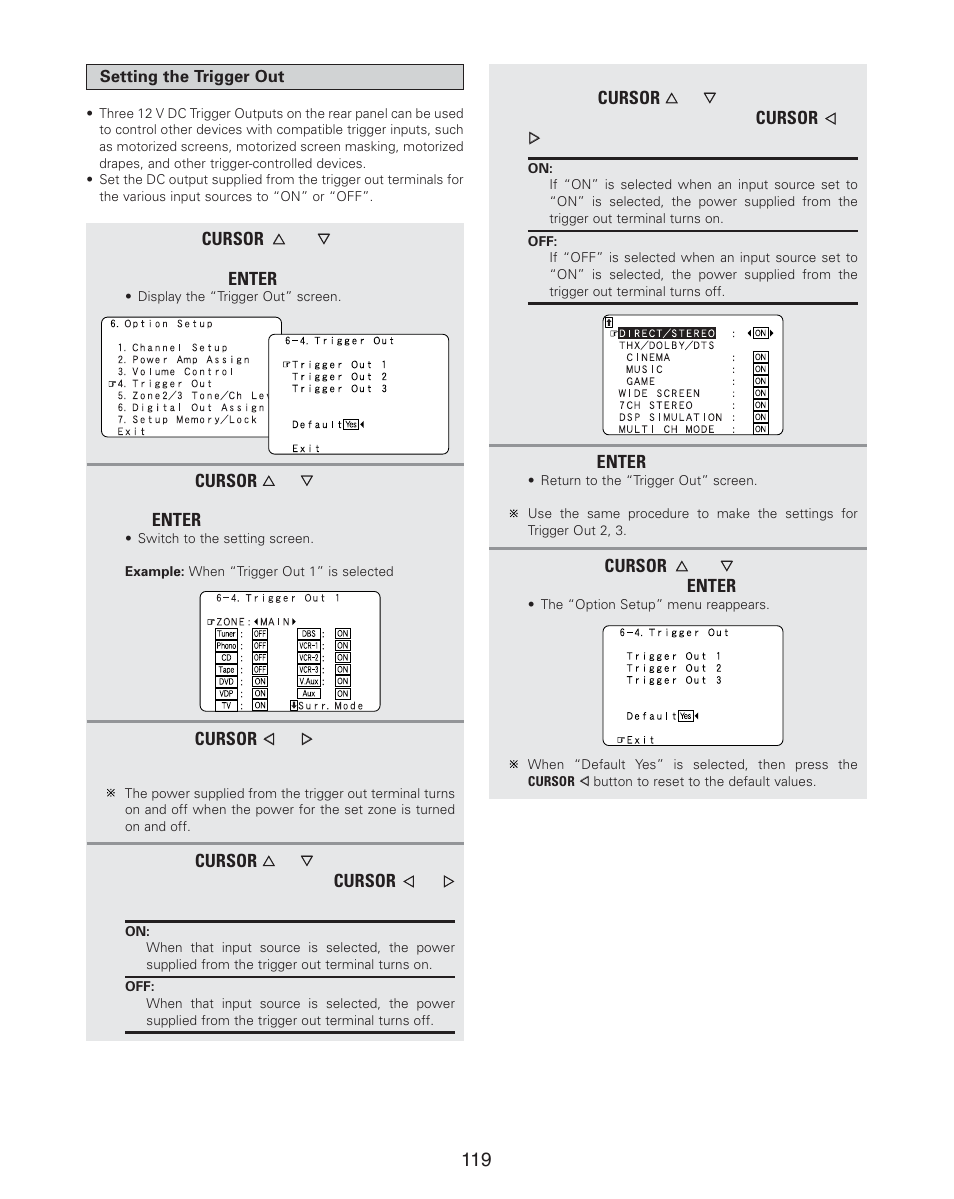 Denon AVR-4806CI User Manual | Page 119 / 202