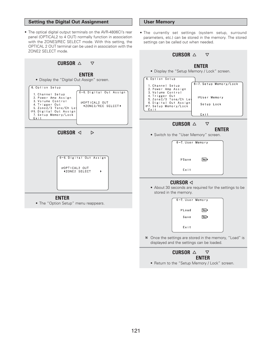 Denon AVR-4806CI User Manual | Page 121 / 202