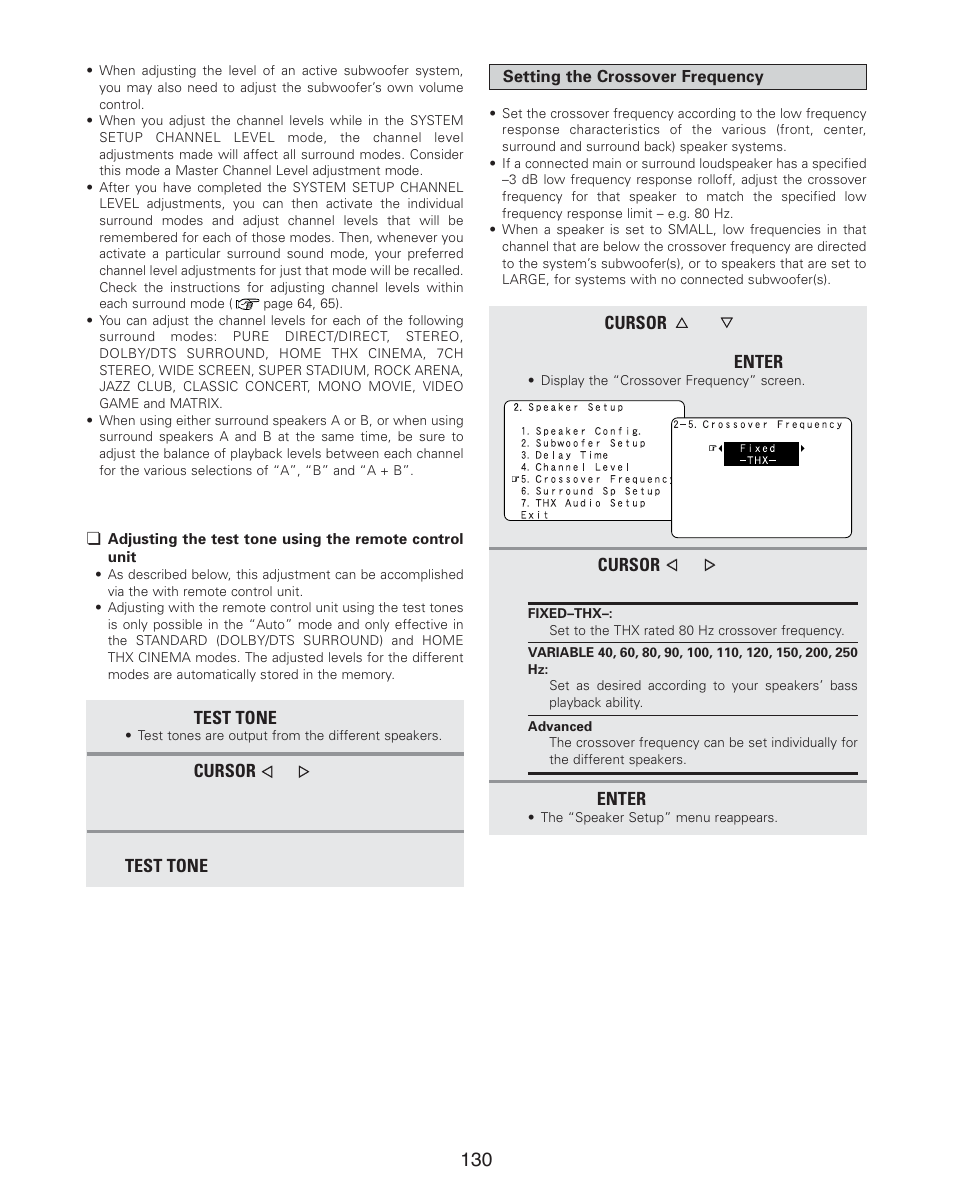 Denon AVR-4806CI User Manual | Page 130 / 202