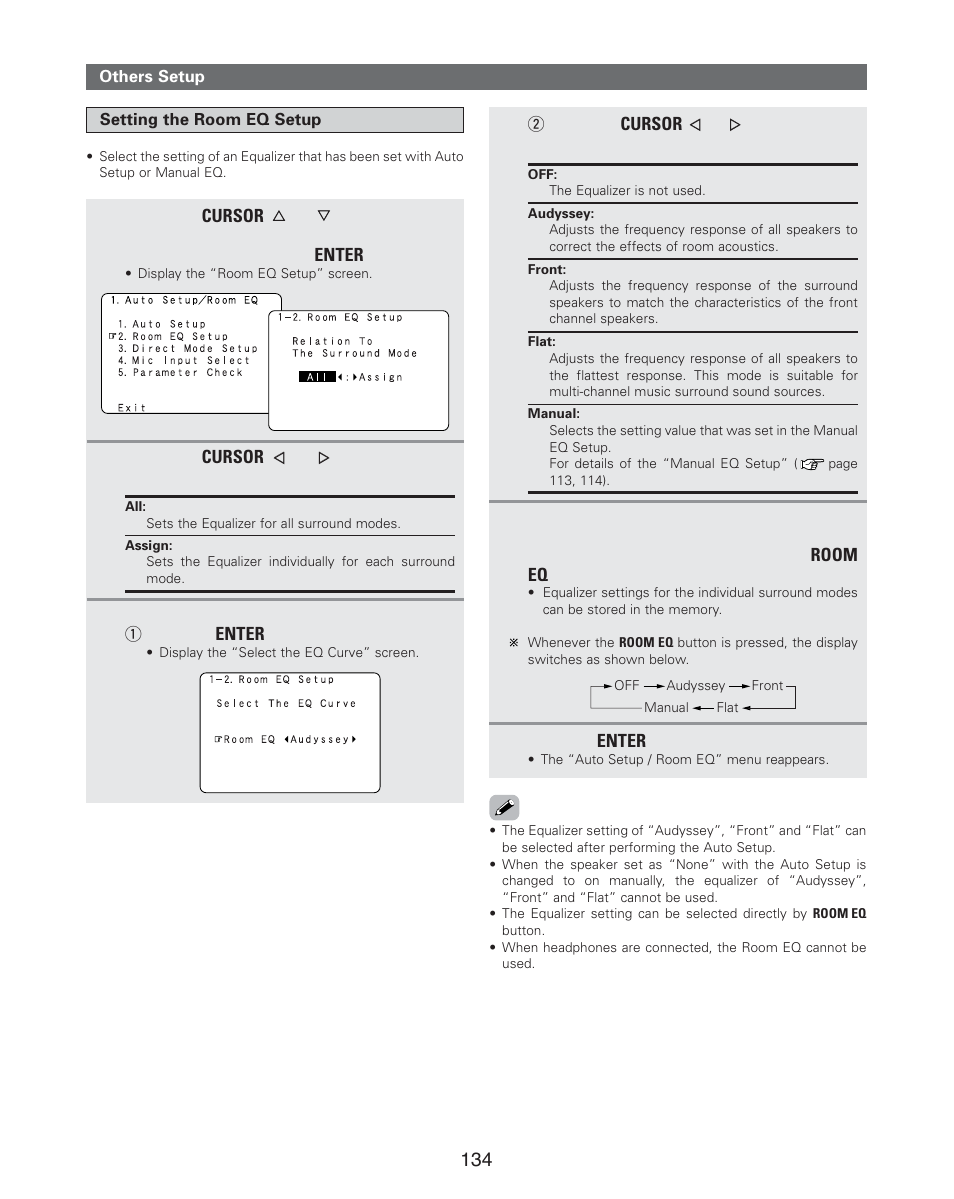 Denon AVR-4806CI User Manual | Page 134 / 202