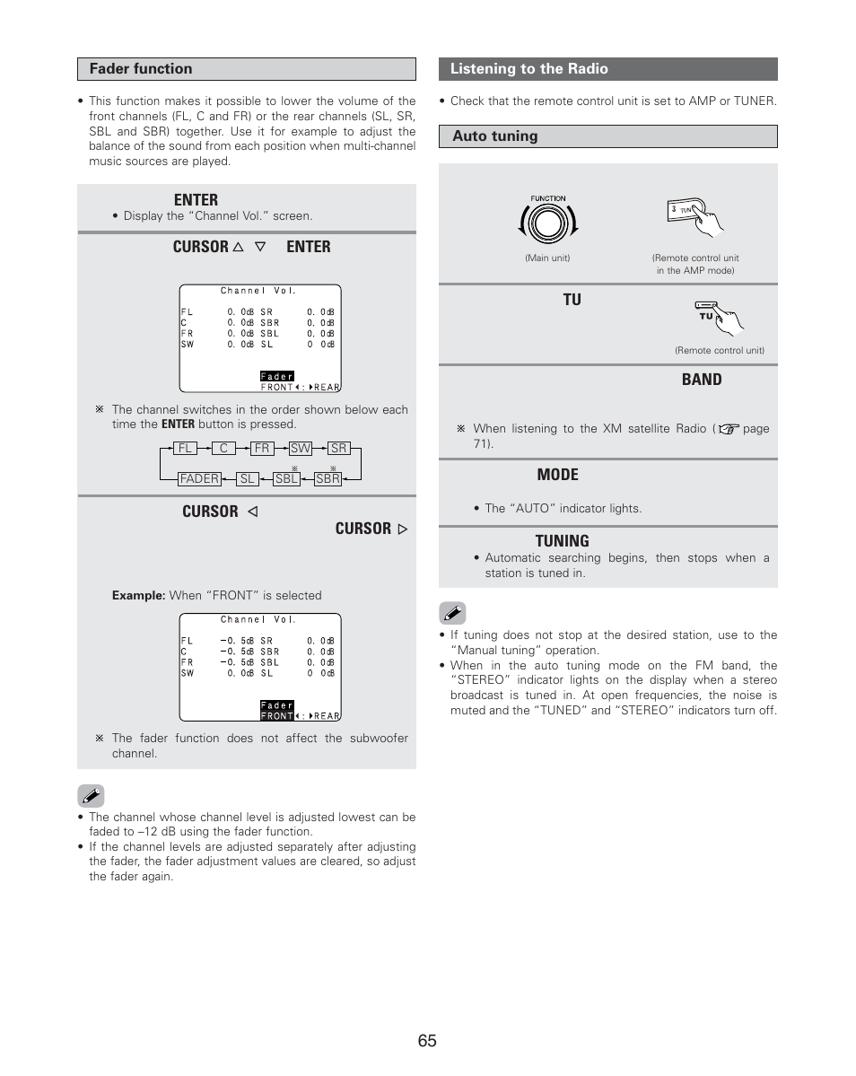 Denon AVR-4806CI User Manual | Page 65 / 202