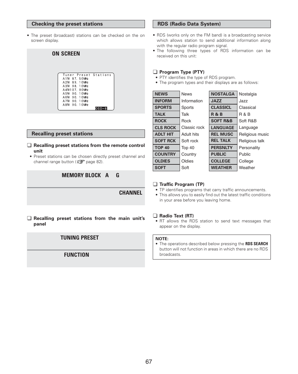 Denon AVR-4806CI User Manual | Page 67 / 202