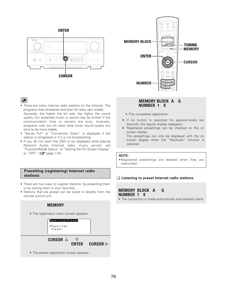 Denon AVR-4806CI User Manual | Page 76 / 202