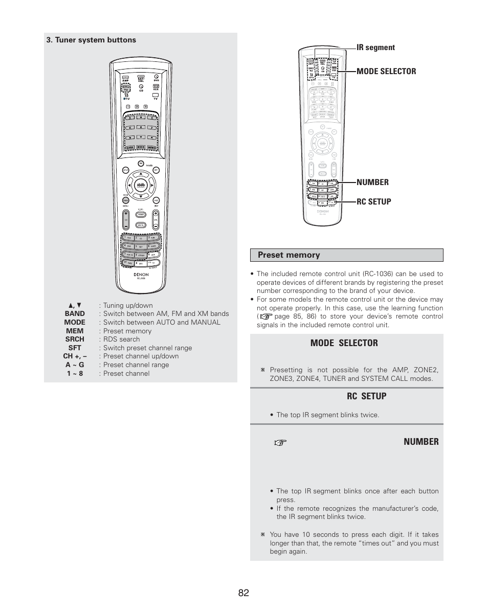 Denon AVR-4806CI User Manual | Page 82 / 202