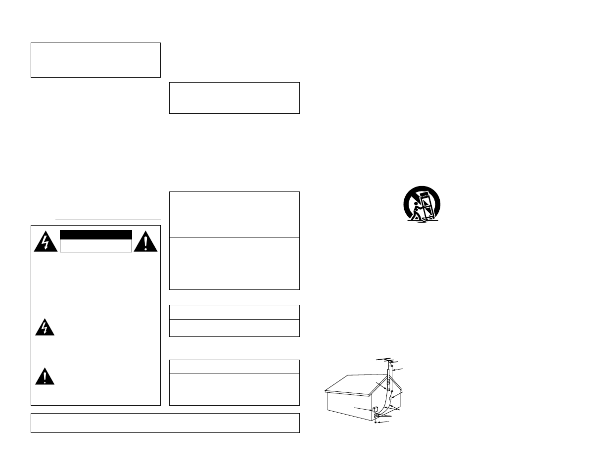 Safety instructions, Important to safety warning, Attention | Caution | Denon DN-C635 User Manual | Page 2 / 30