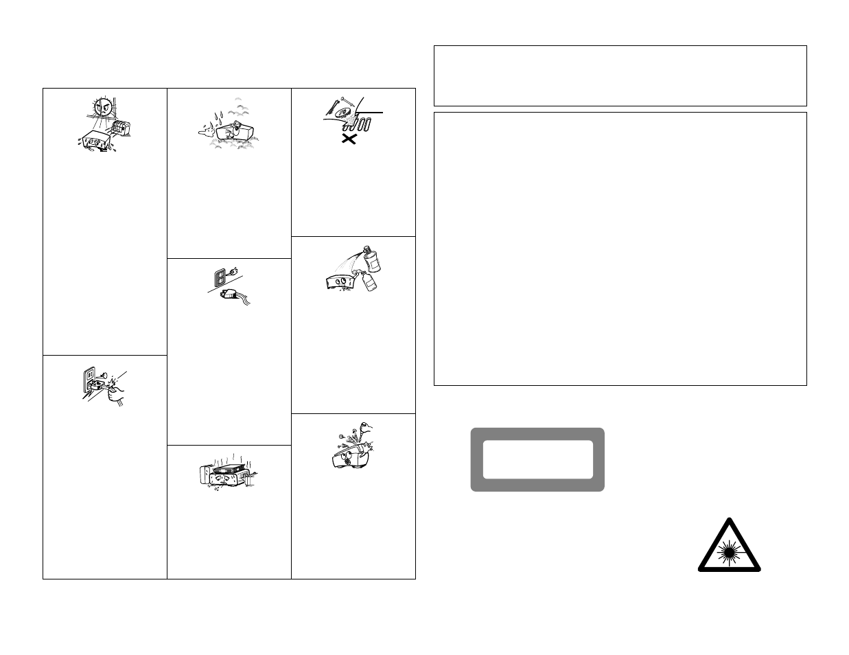 Class 1 laser product | Denon DN-C635 User Manual | Page 4 / 30