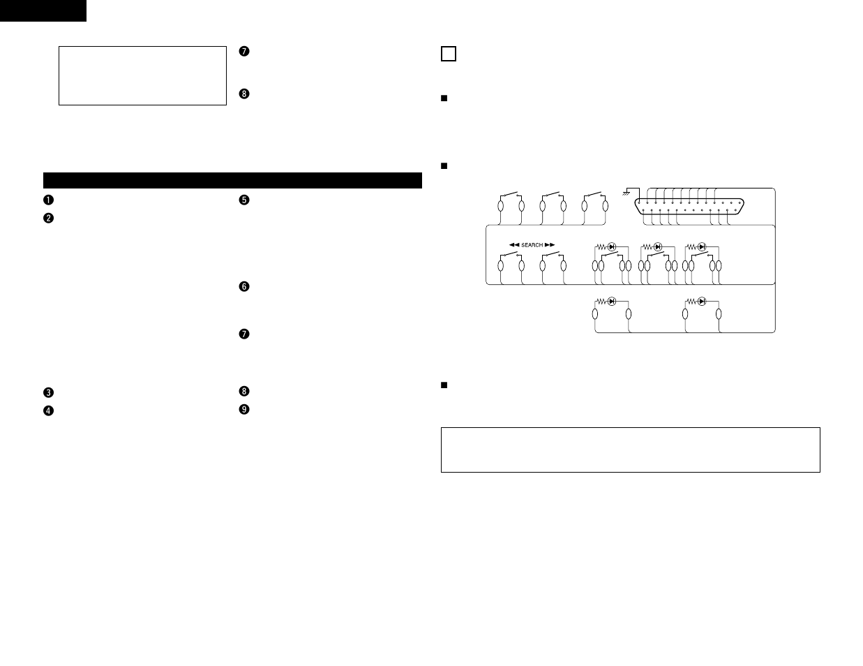 Connections, English, Cascade control jacks (cascade) | Denon DN-C635 User Manual | Page 8 / 30