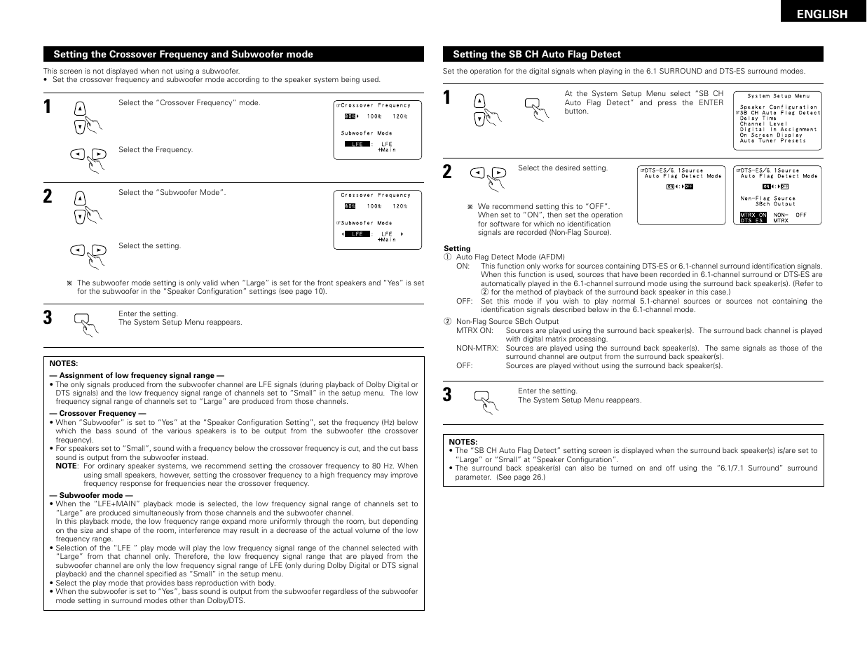 Denon AVR-2802 User Manual | Page 11 / 74