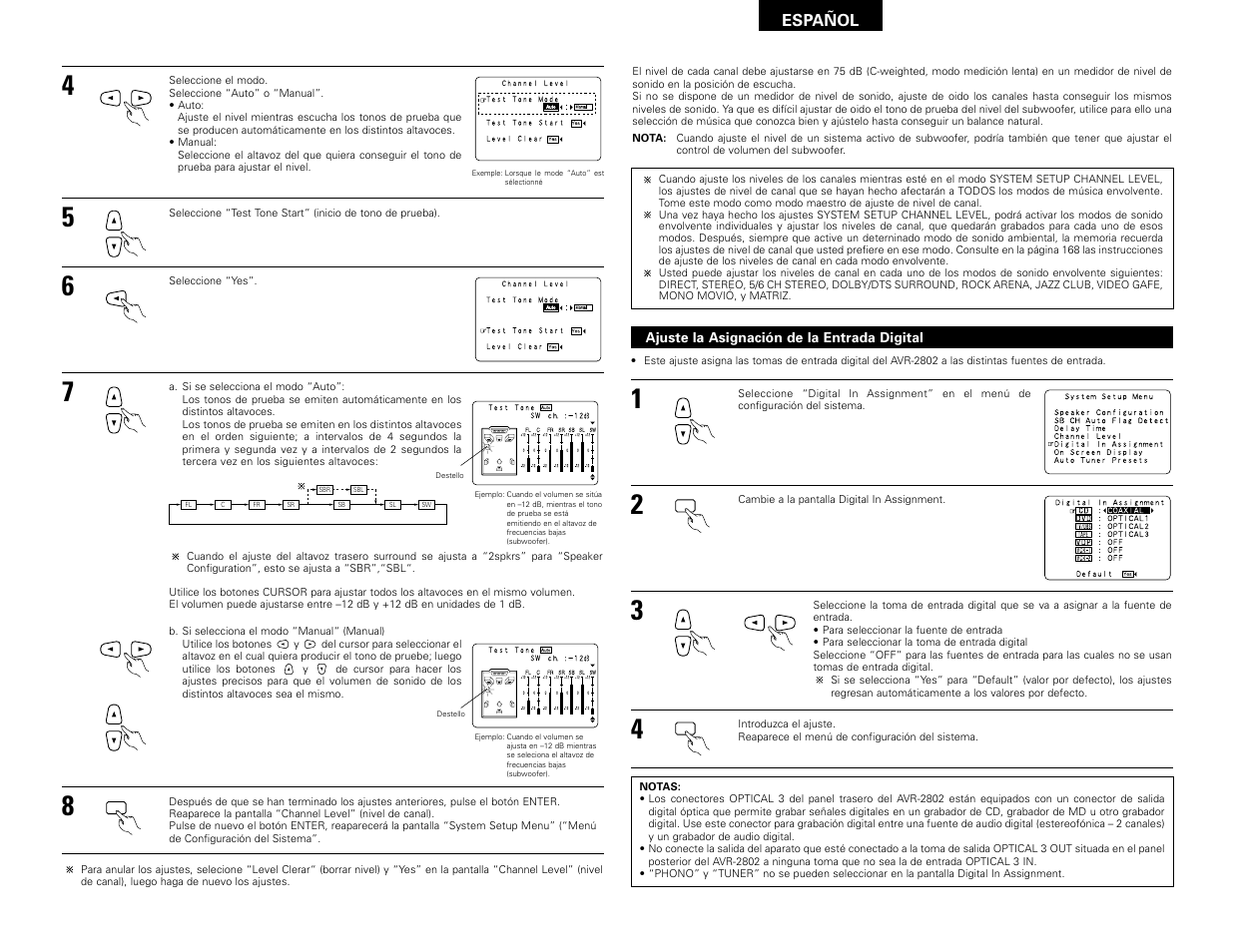 Denon AVR-2802 User Manual | Page 49 / 74
