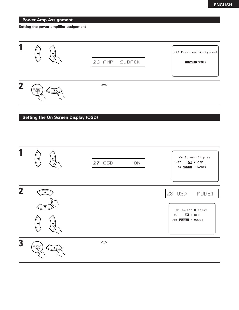 Denon AVR-785 User Manual | Page 29 / 77