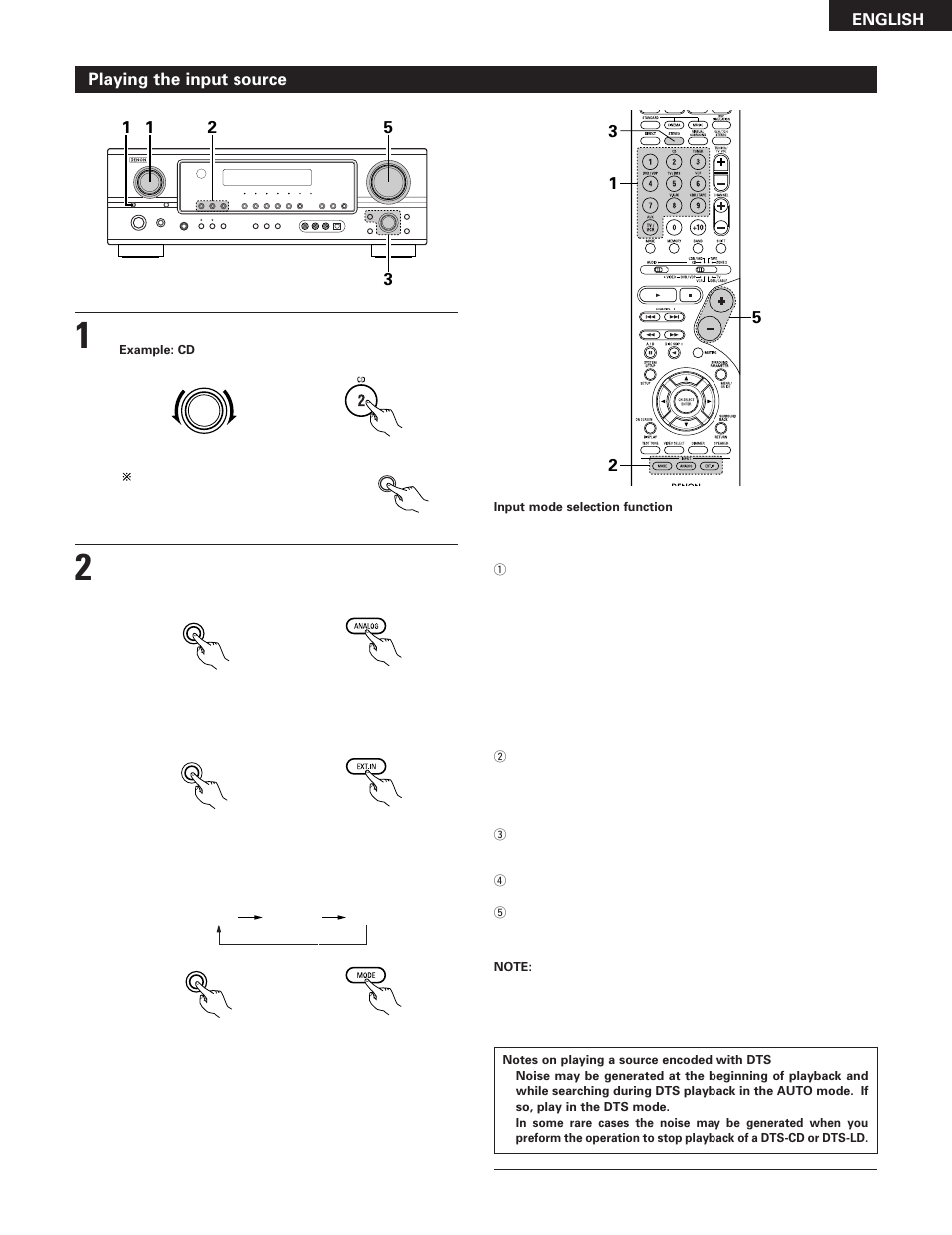 Denon AVR-785 User Manual | Page 37 / 77