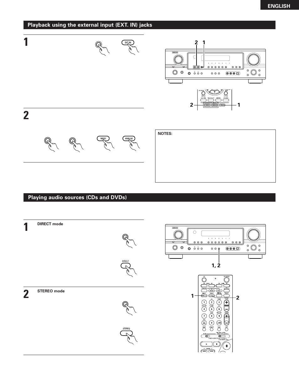 Denon AVR-785 User Manual | Page 39 / 77