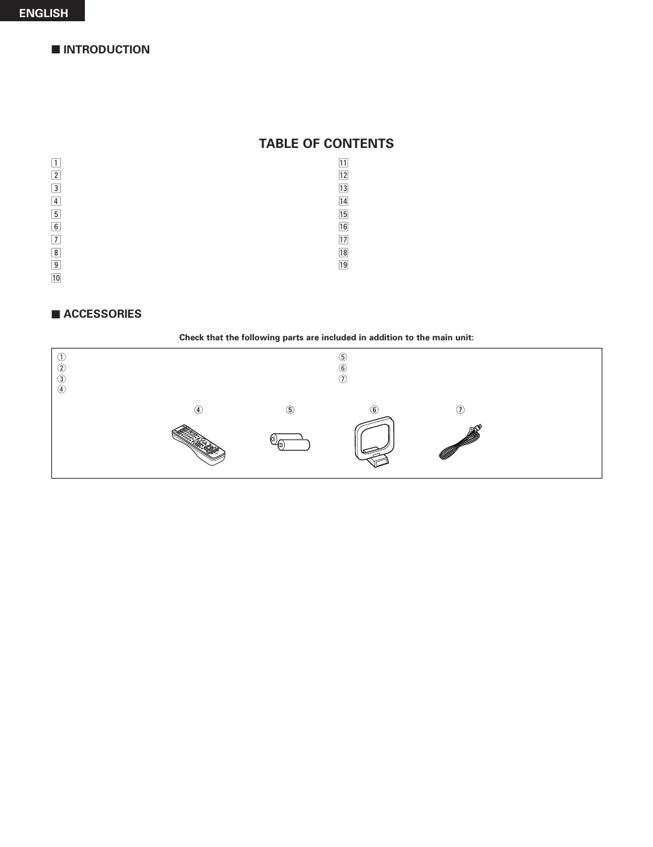 Denon AVR-785 User Manual | Page 4 / 77