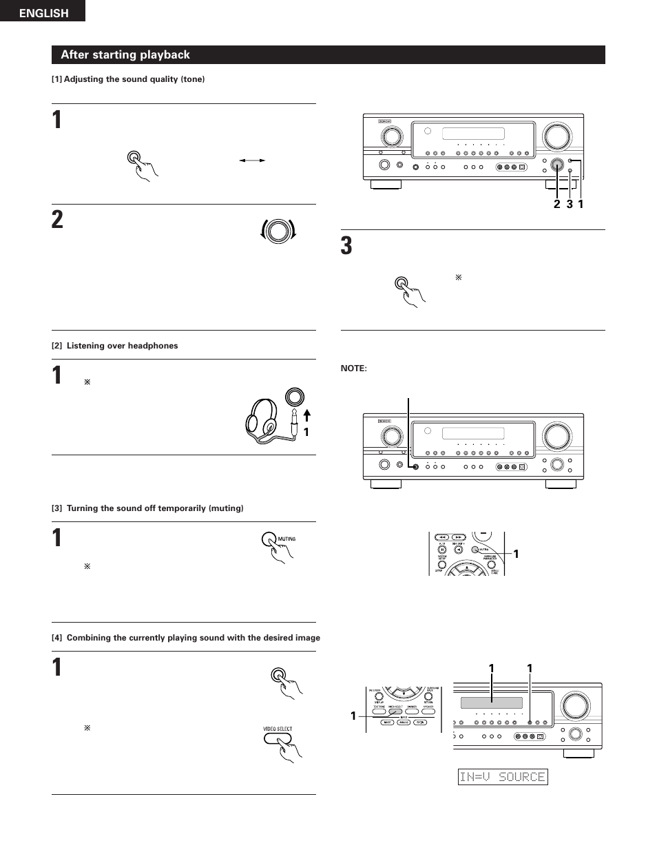 Denon AVR-785 User Manual | Page 40 / 77