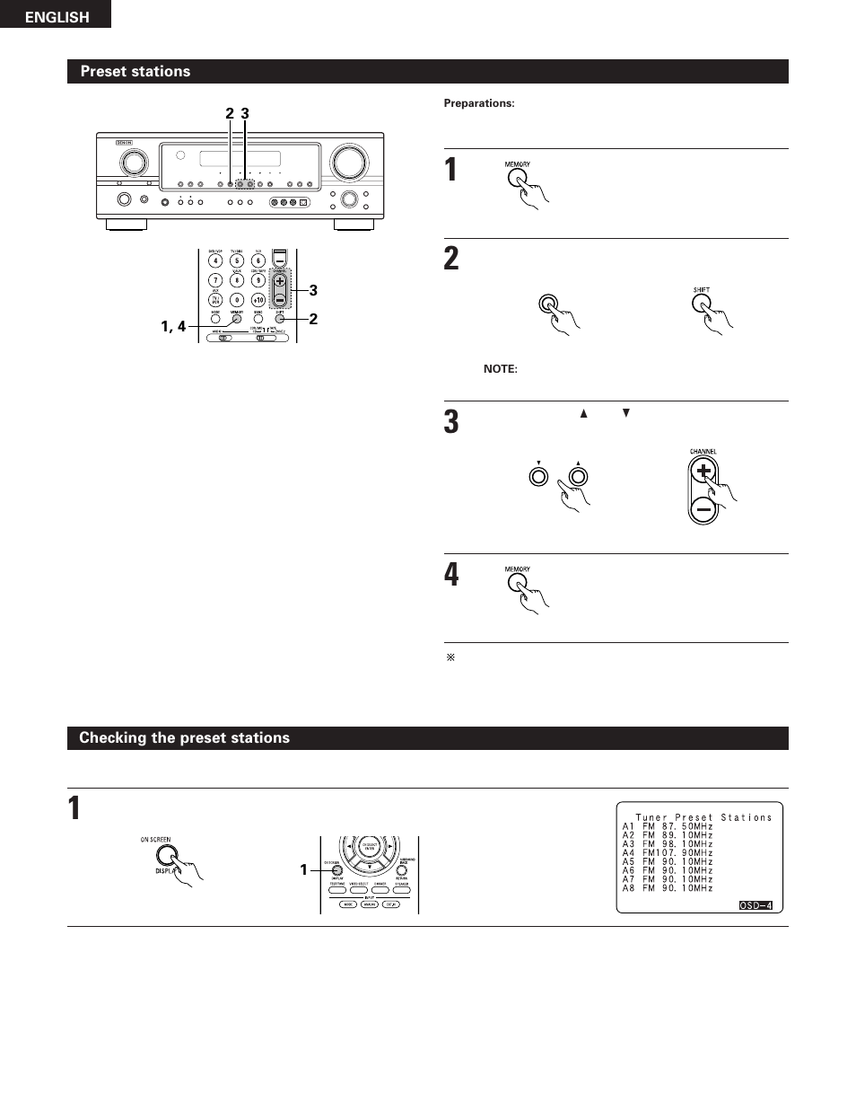 Denon AVR-785 User Manual | Page 60 / 77