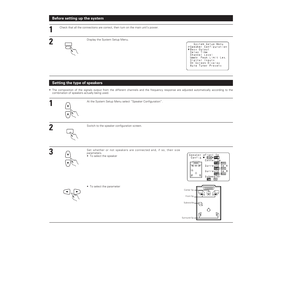 Denon AVR-5700 User Manual | Page 18 / 64