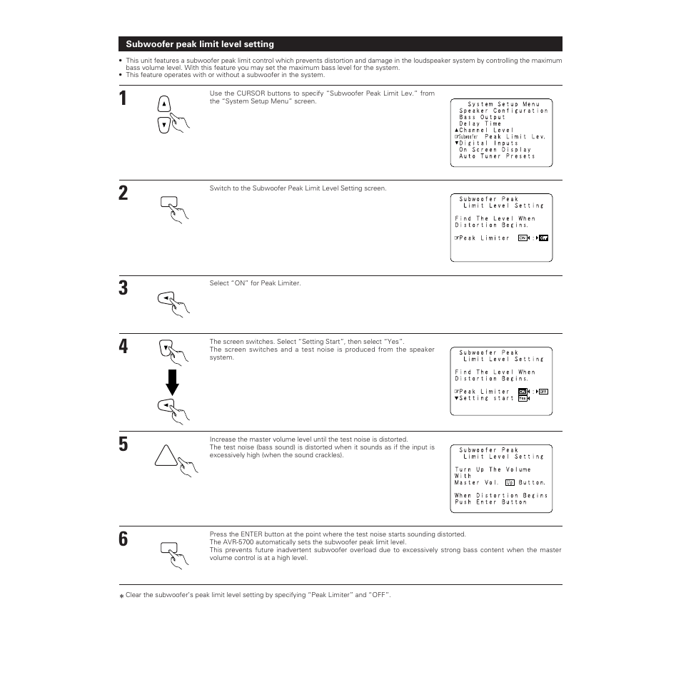 Denon AVR-5700 User Manual | Page 24 / 64