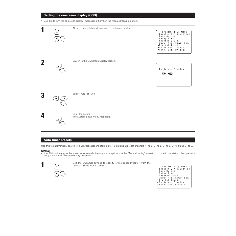 Denon AVR-5700 User Manual | Page 26 / 64