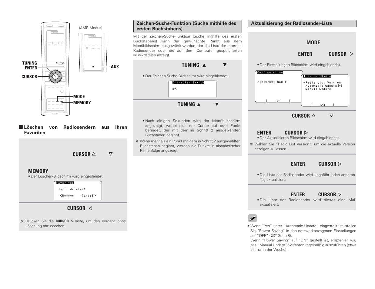 Denon AVC-A1XV User Manual | Page 16 / 70