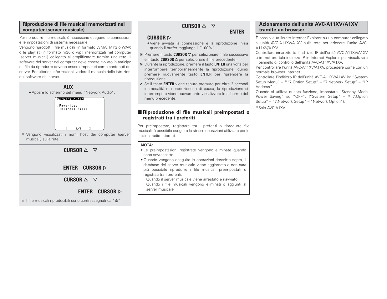 Denon AVC-A1XV User Manual | Page 37 / 70