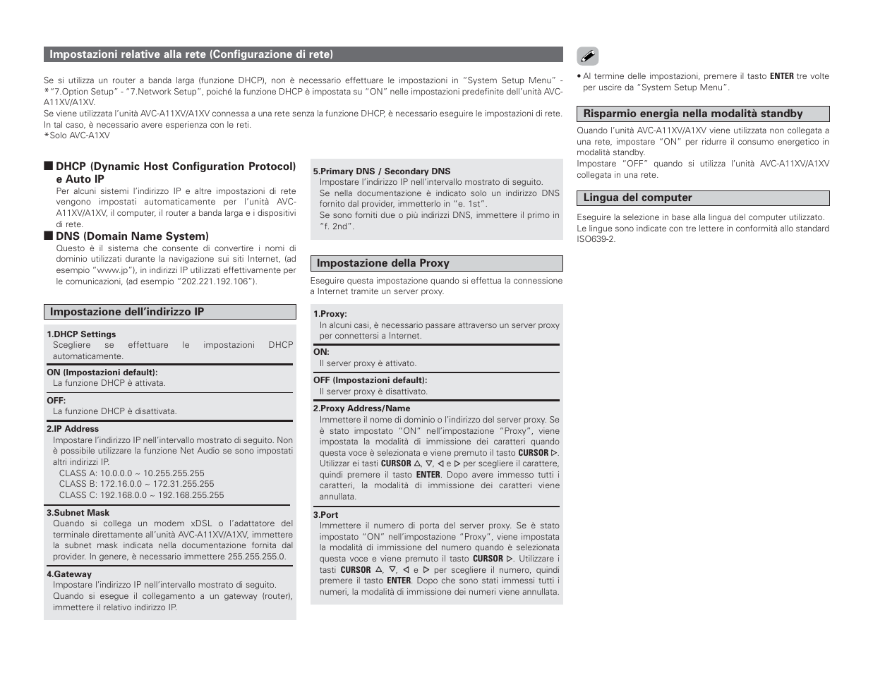 Denon AVC-A1XV User Manual | Page 38 / 70