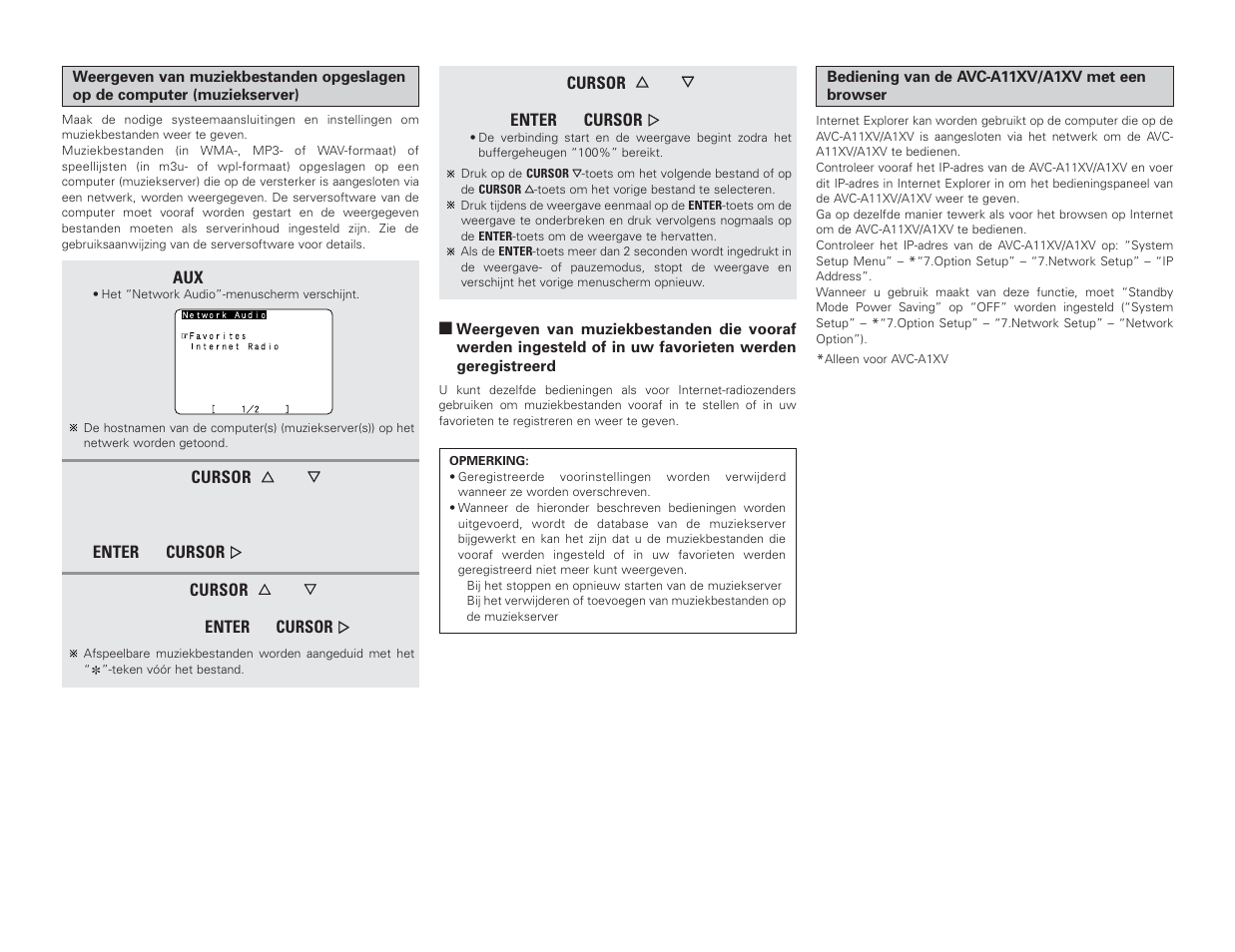 Denon AVC-A1XV User Manual | Page 57 / 70