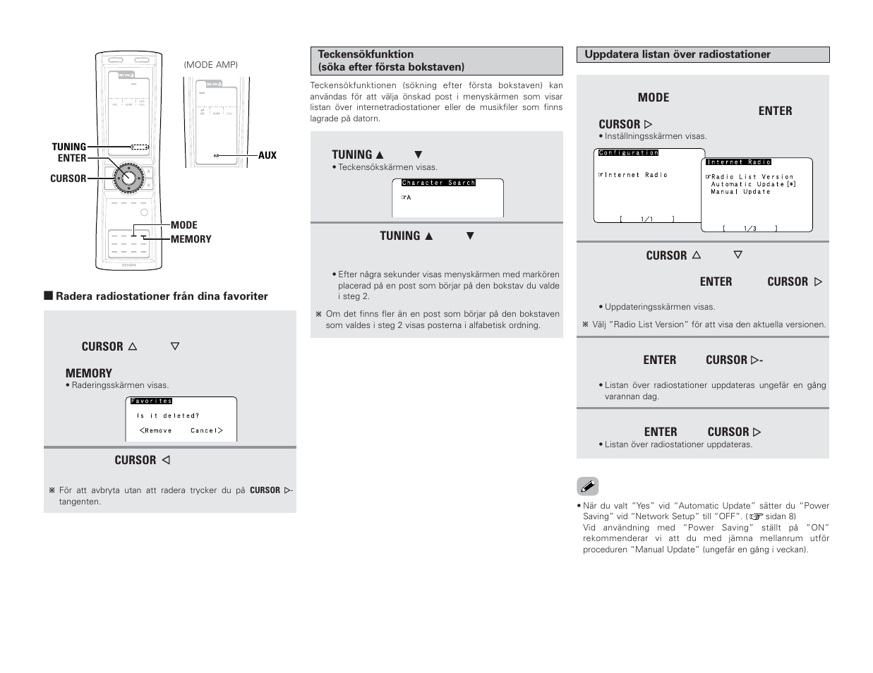 Denon AVC-A1XV User Manual | Page 66 / 70